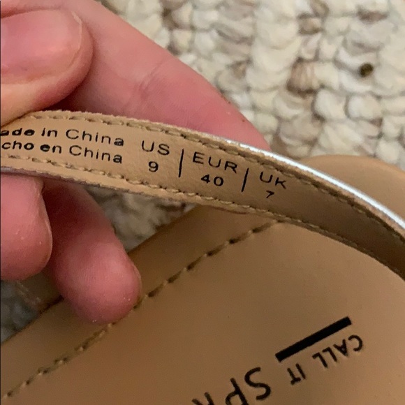 Call it Spring Formal Sparkly Sandals - Picture 4 of 5